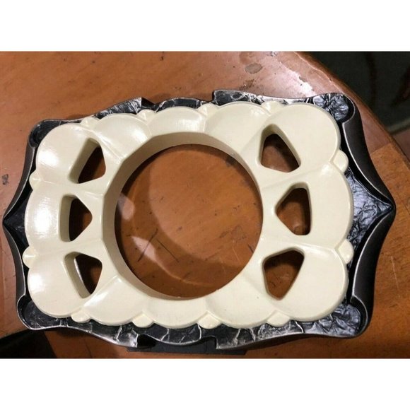 WALL MOUNT TOOTHBRUSH TUMBLER HOLDER AMEROCK CARRIAGE HOUSE ANTIQUE ENGLISH - Picture 1 of 6